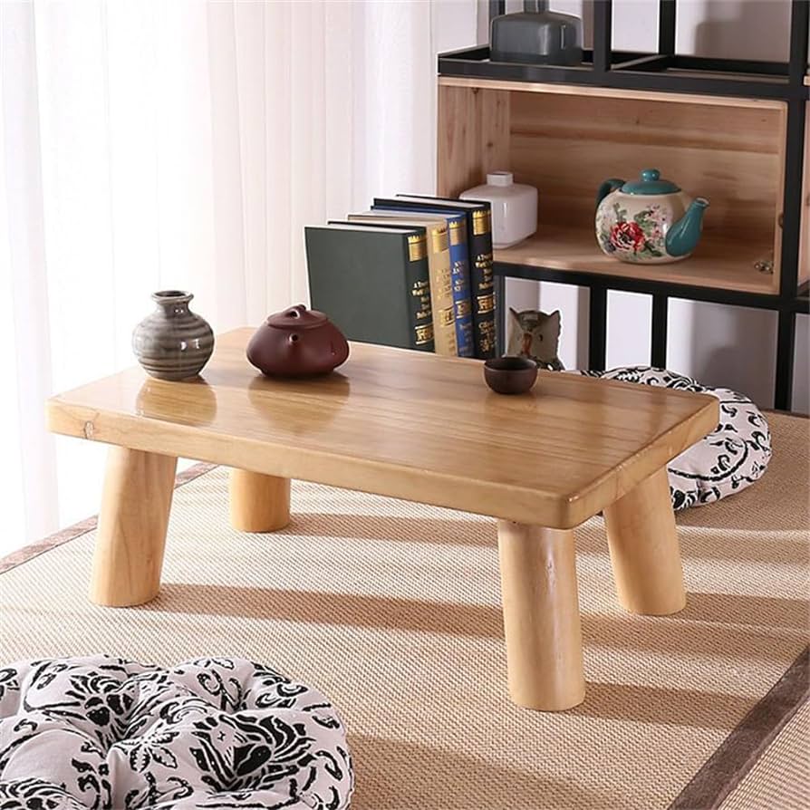 Solid Wood Coffee/Tea Table, Japanese Style Small Tea Table ...